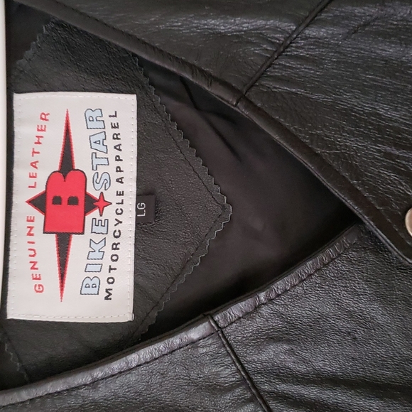 Harley Riding Gear Genuine Leather vest size LG - Picture 2 of 3